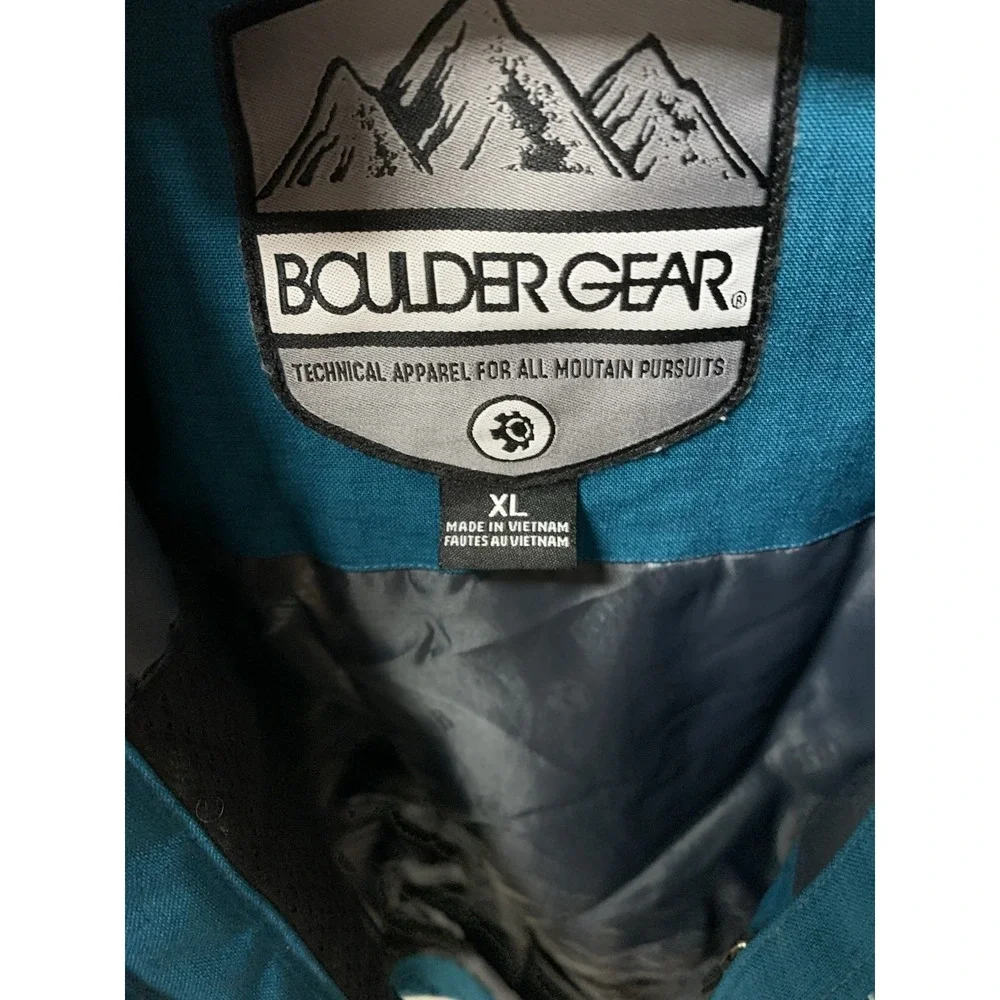 Boulder Gear Womens Ski Jacket Performance Size XL‎ Teal Block Snow Winter